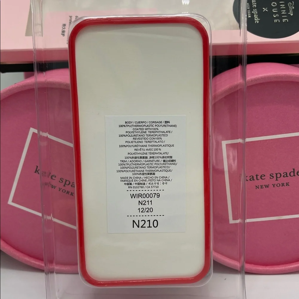 Kate Spade Minnie Mouse Phone Case for iPhone 12 Mini NWT